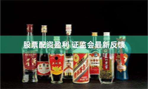 股票配资盈利 证监会最新反馈
